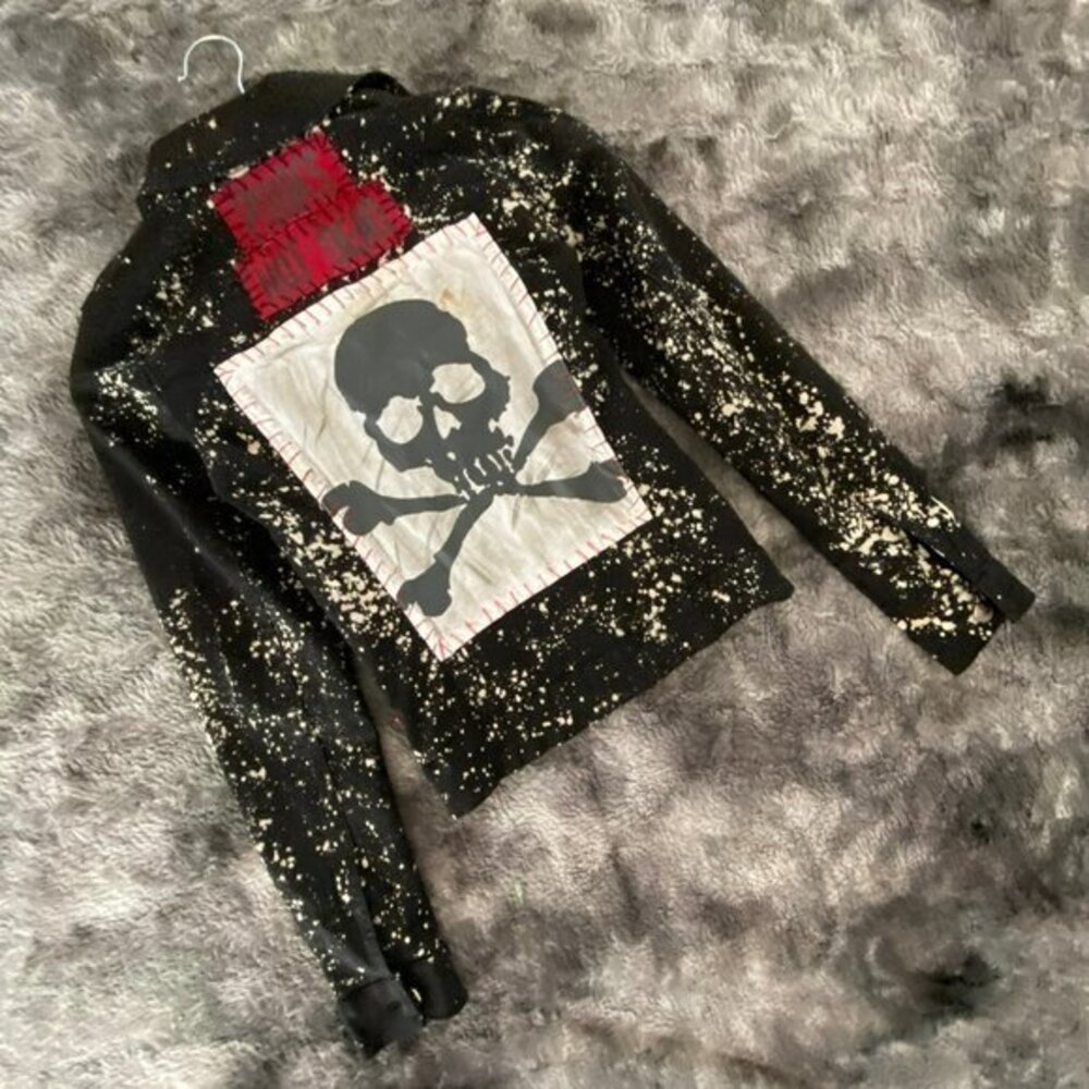 Tripp Punks Not Dead Bleach Slim Jacket